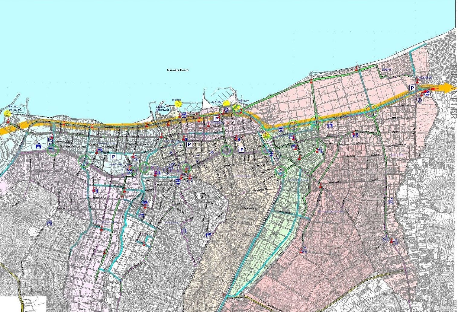 Yalova İli Ulaşım Ana Planı Yalova İli Ulaşım Ana Planı